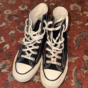 Black High-Top Chuck Taylor Converse